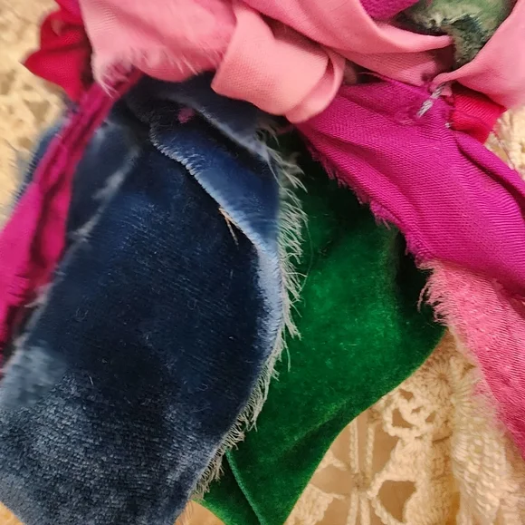 JABOT💝MOSSIE ANNA ARTISAN DESIGN NWT !!WEAR MANY WAYS!!❤️💖OOAK - Picture 7 of 16